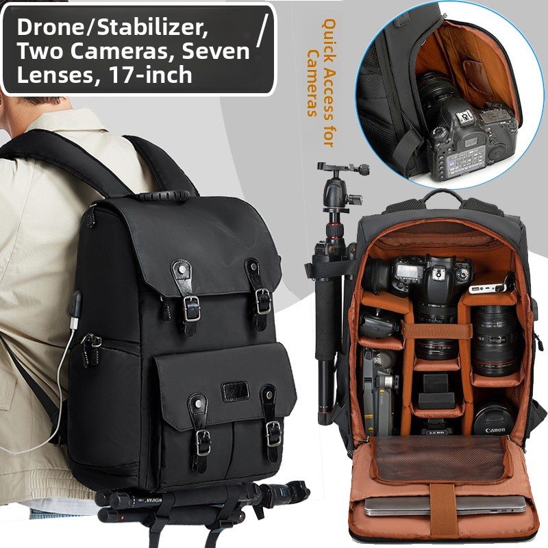 Drone Camera - Professional DSLR Camera Bag Backpack Large