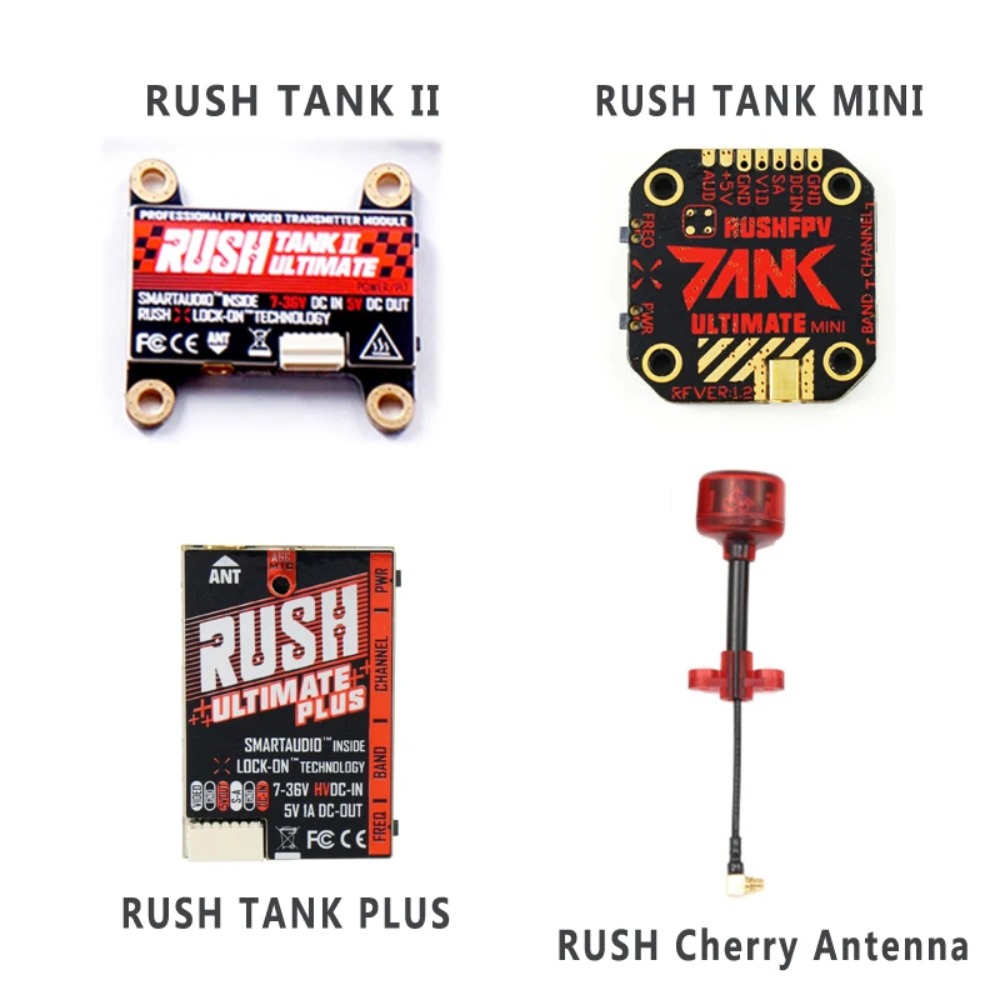 Drone Transmitter - RUSH TANK Ultimate II/Mini/ PLUS/solo VTX
