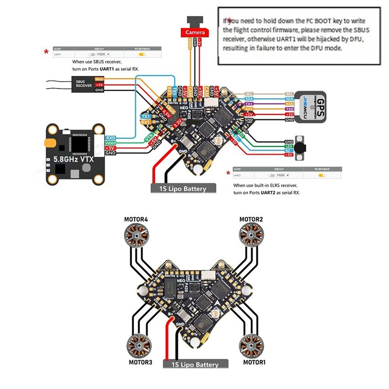 FBIL-F435 NEO 1S AIO Flight Co - Drone Esc review and price