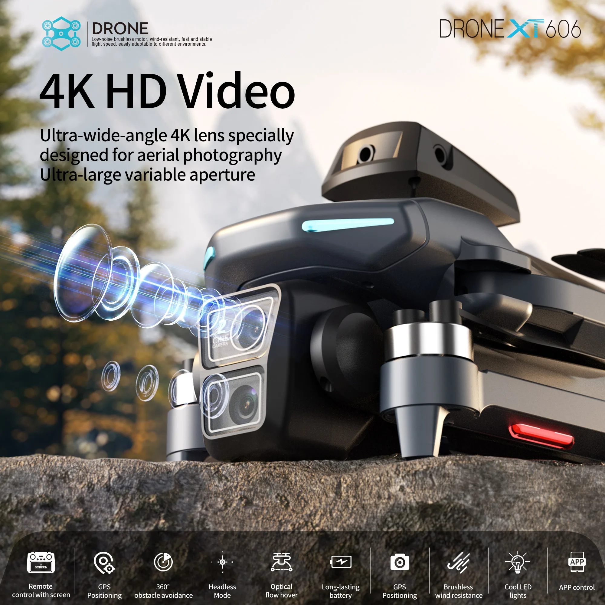 Lenovo XT606 Drone Professiona - Drone Gps Mount review and price