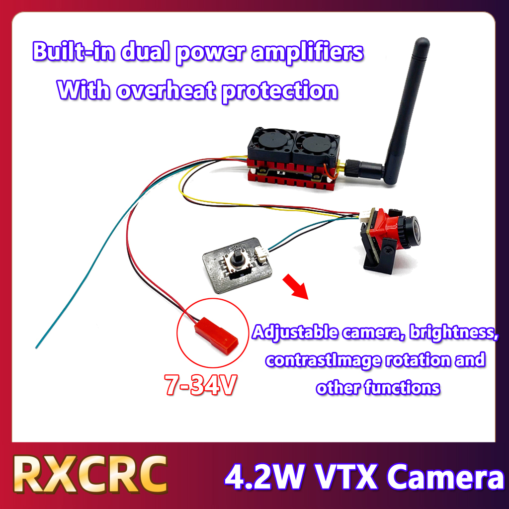 RXCRC 5.8G 48CH 4.2W High Powe - Drone Transmitter review and price