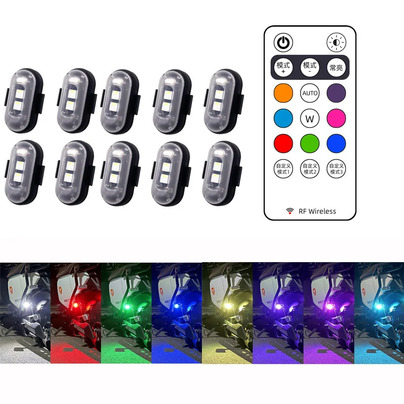2/4/8Pcs Wireless Remote Contr - Drone Led Light review and price
