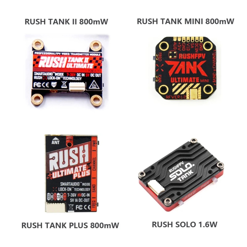RUSH TANK Ultimate II/Mini/ PL - Drone Transmitter review and price