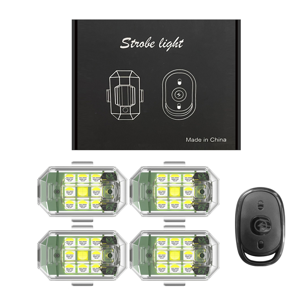 1/2/4pcs Wireless LED Drone St - Drone Led Light review and price