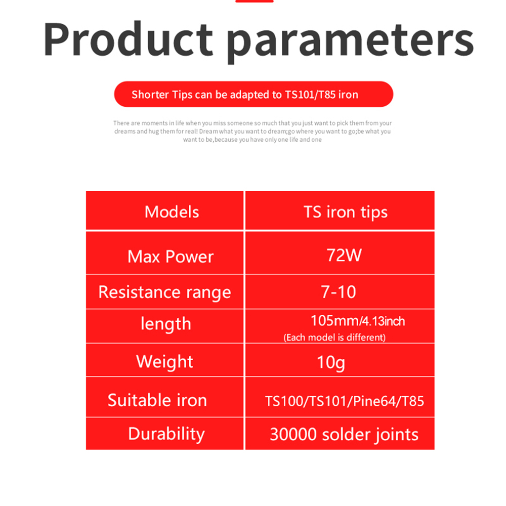 TS101/TS100/T85 Soldering Iron - Drone Buzzer review and price